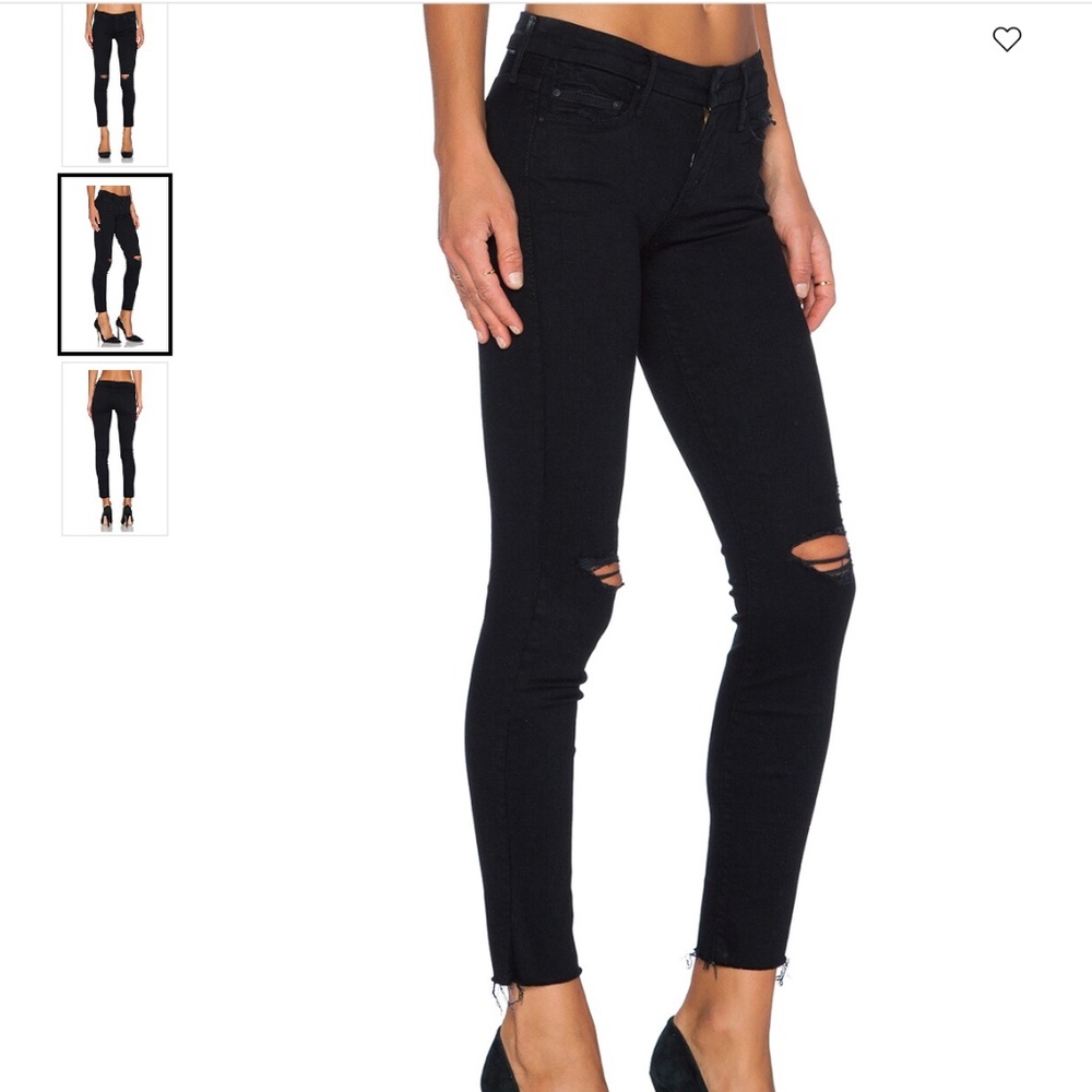 NWOT MOTHER Looker in Guilty as Sin Jeans